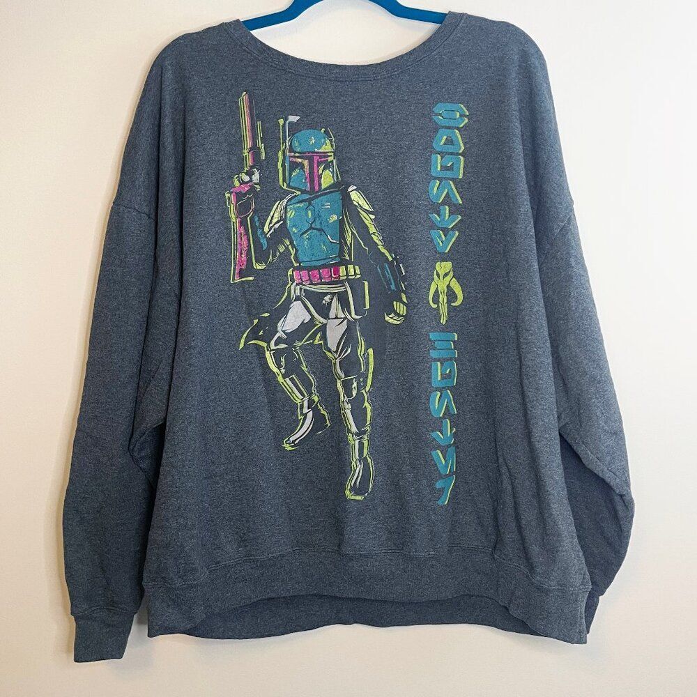 Disney Star Wars Boba Fett crew neck sweatshirt - Size XXL